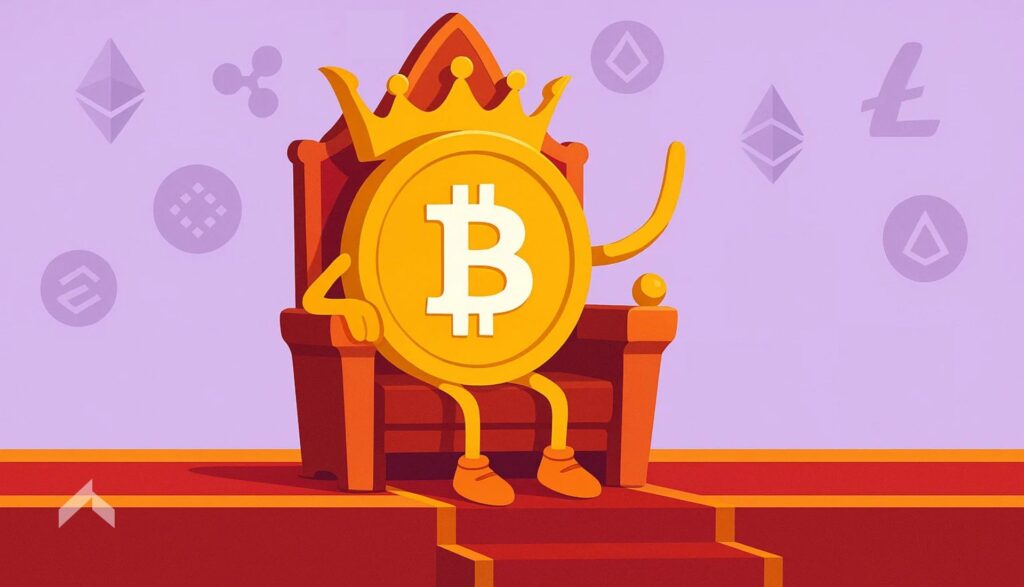 ارتباط دامیننس بیت کوین با آلتکوین ها