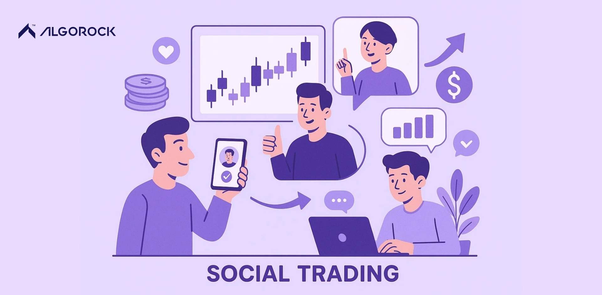 سوشال تریدینگ چیست ؛ معرفی پلتفرم ها + نحوه کارکرد و نکات مهم