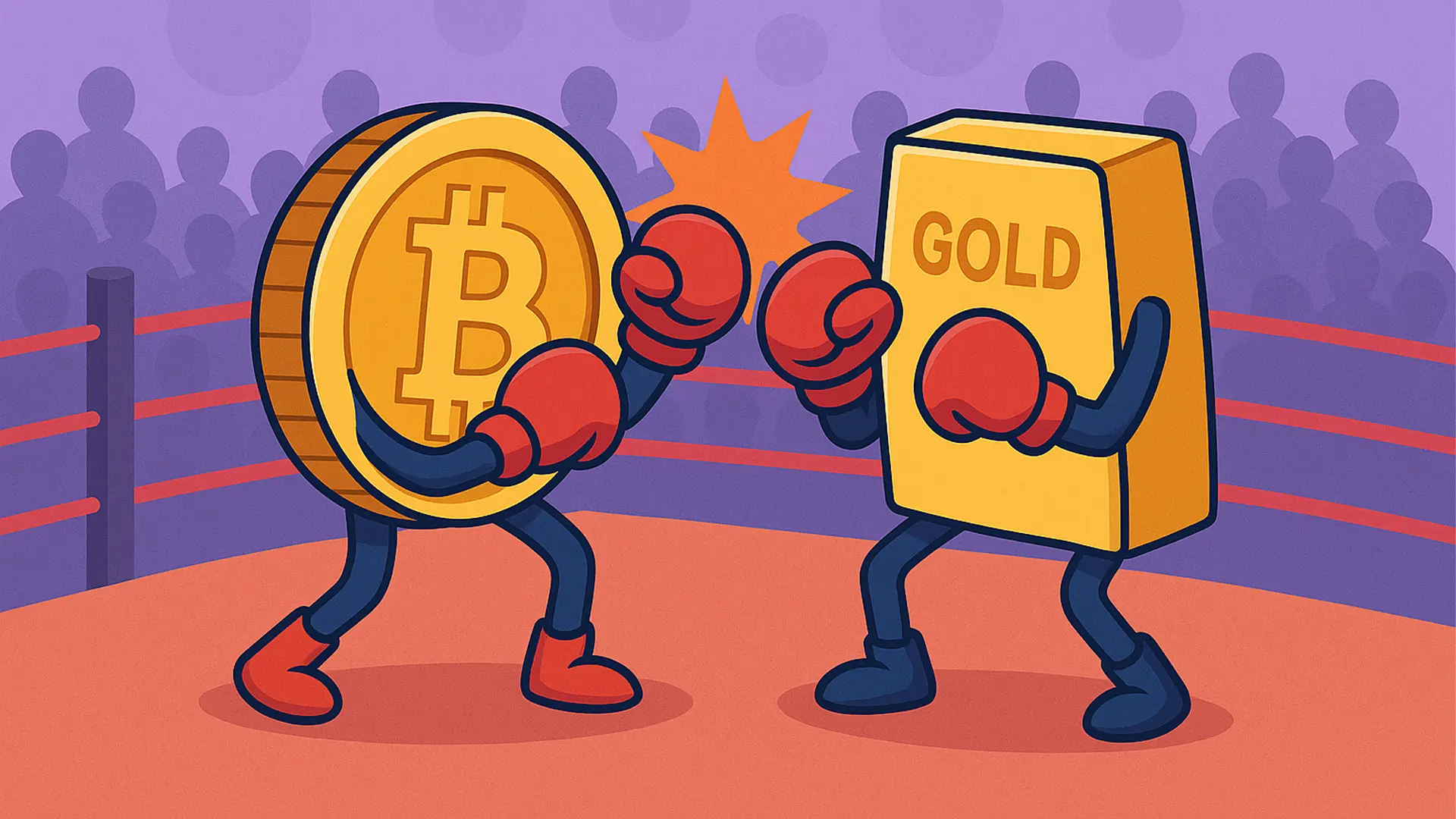 بیت کوین یا طلا
