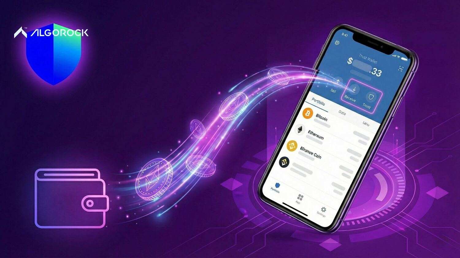 واریز پول به کیف پول تراست ولت Trust Wallet